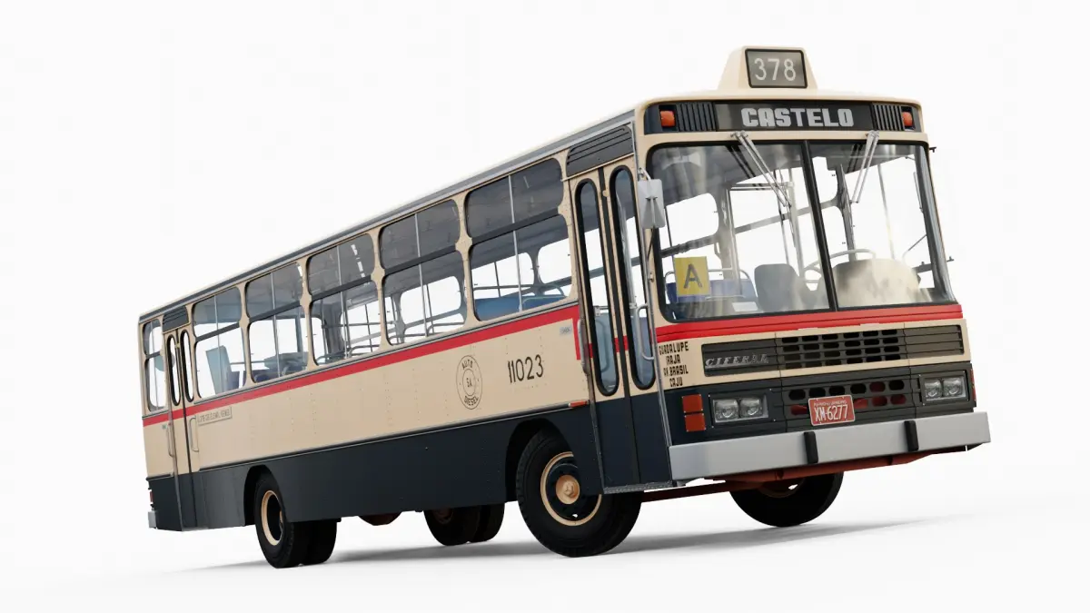 Ciferal Tocantins Auto Diesel MB LPO-1113 3D model