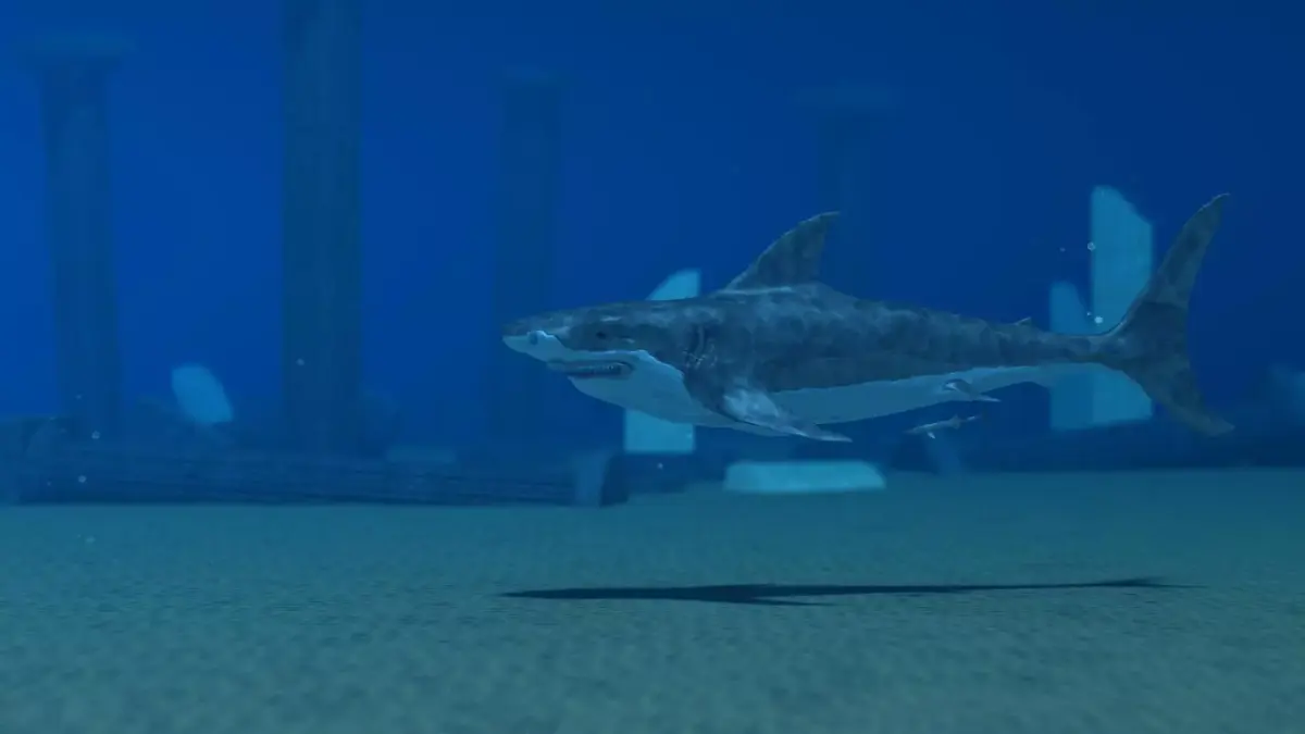 Shark Temple 3D model