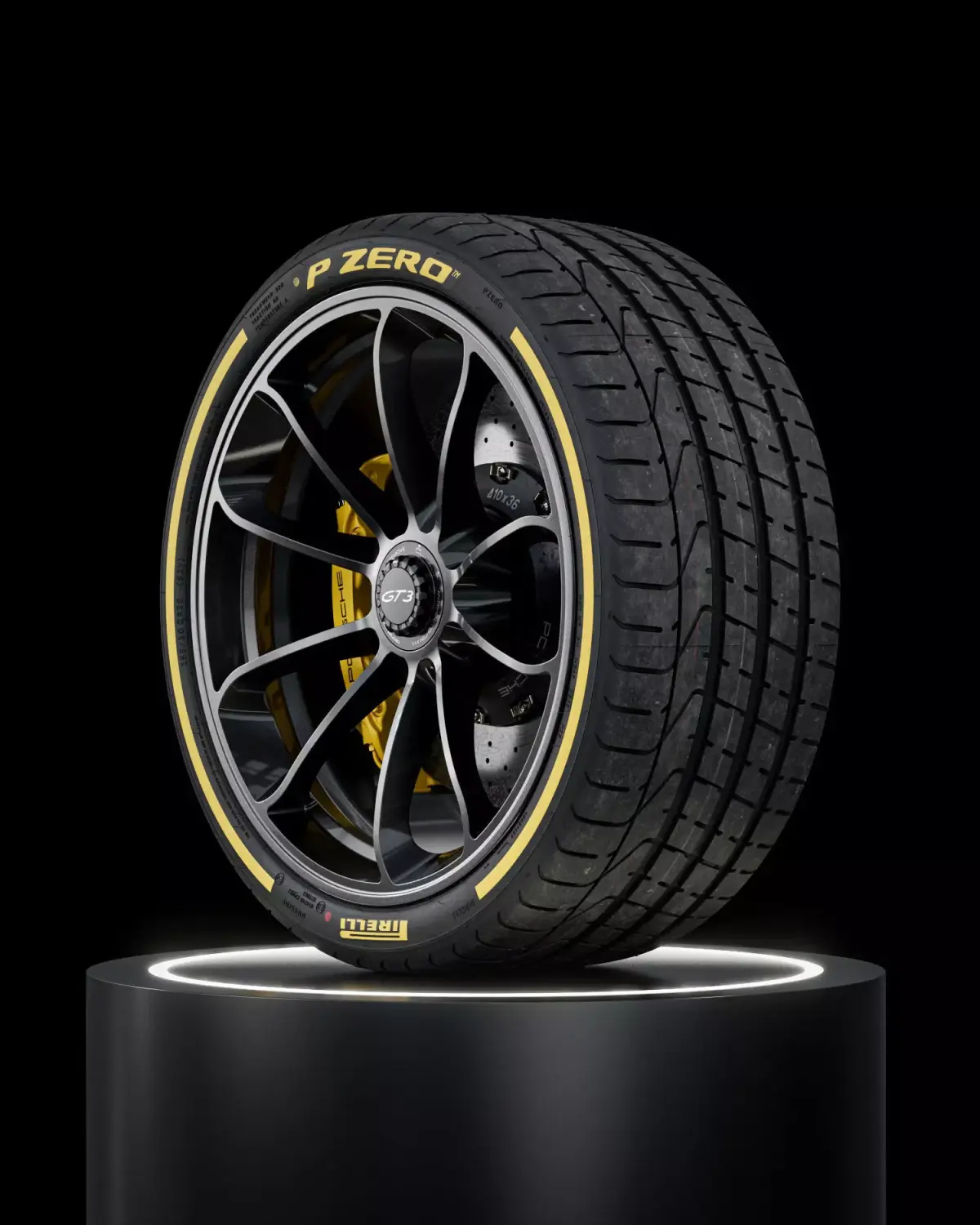 Pirelli PZ3 255 30 ZR20 3D model