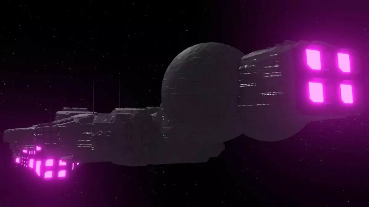 Future Spaceship No5 3D model