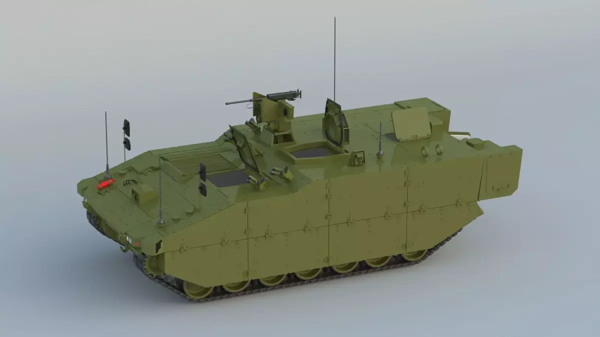 Ares Armoured Vehicle 3D model