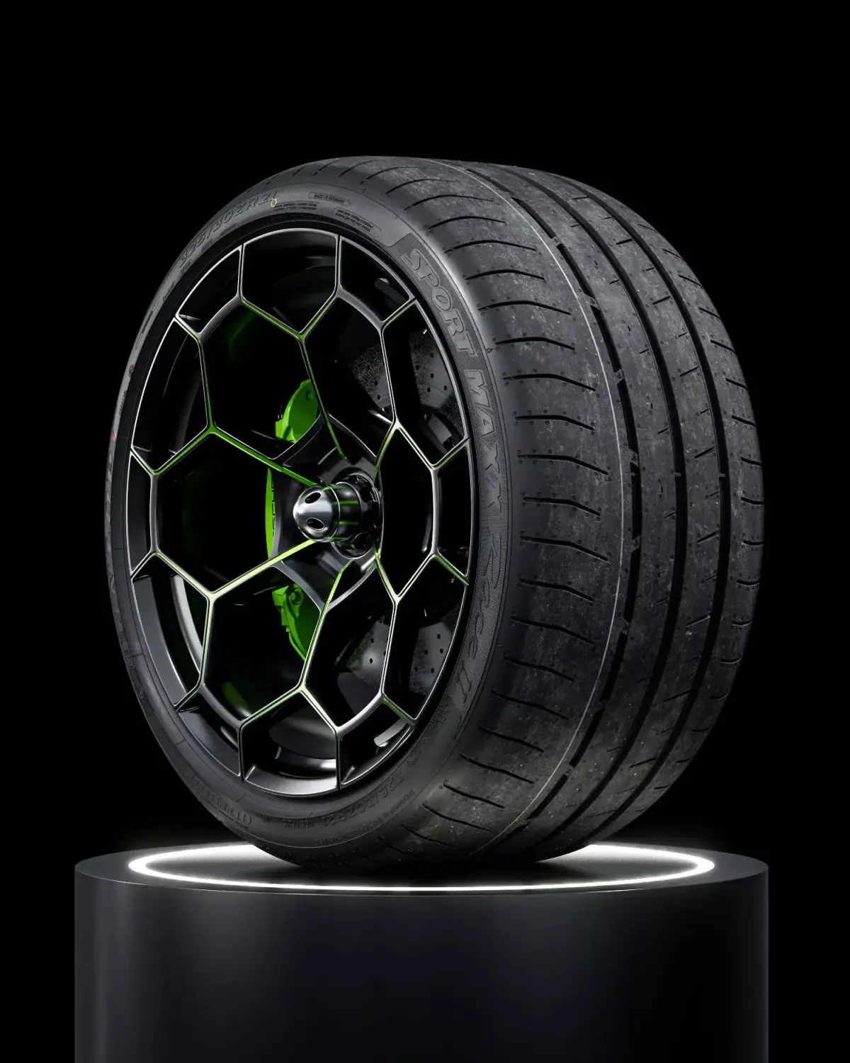 Dunlop Sport Maxx Race 2 325 30 21 3D model