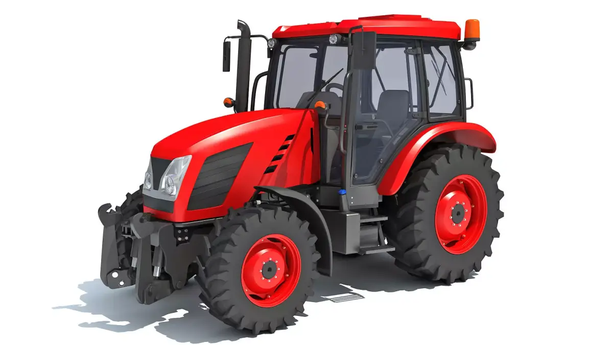 Farm Tractor 3D model order