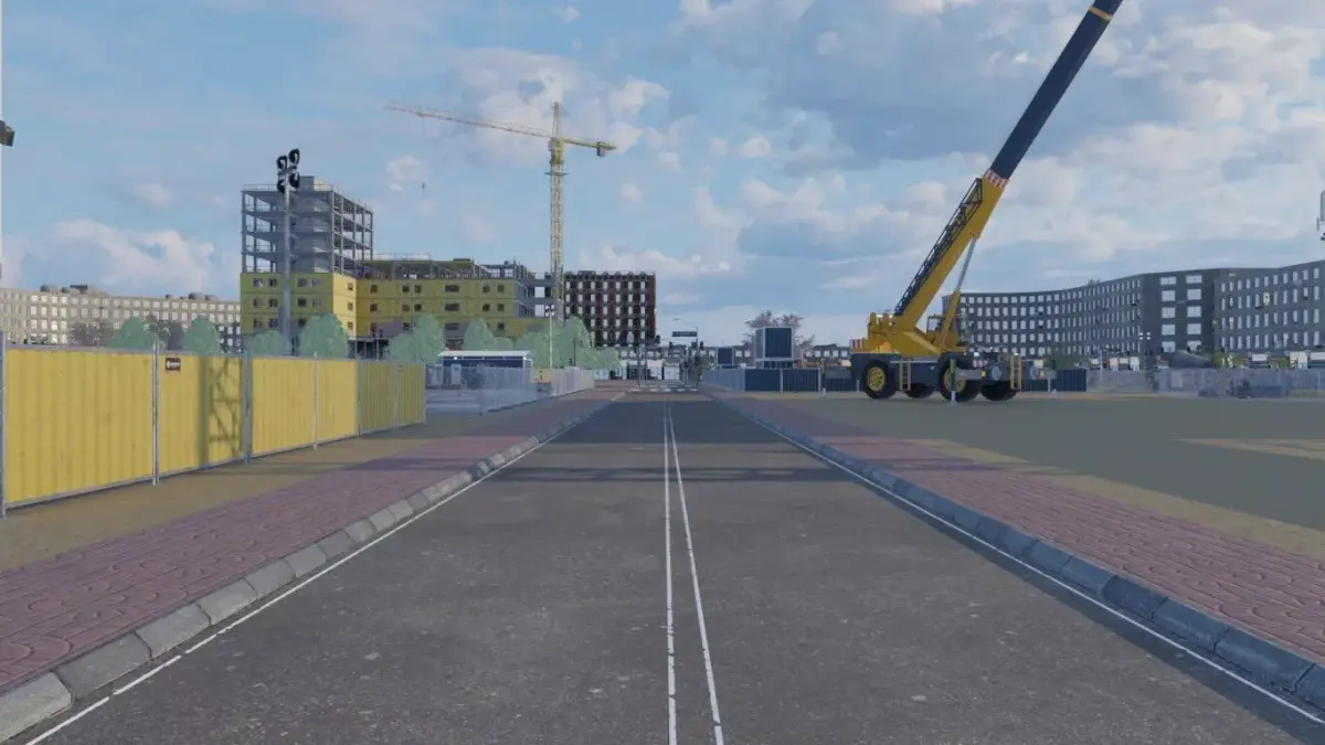 Urban Construction Site 3D model