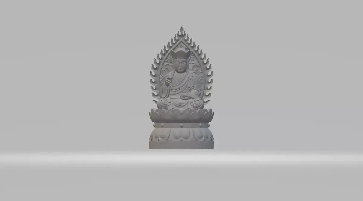 Ksitigarbha Bodhisattva Buddha Statue 3D print model purchase