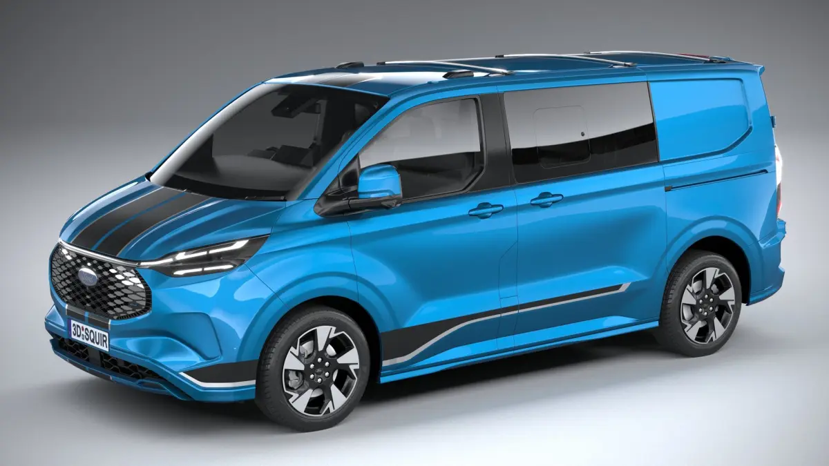 Ford Transit Custom Sport 2024 3D model