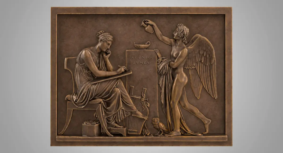 Relief Genio lumen 3D model