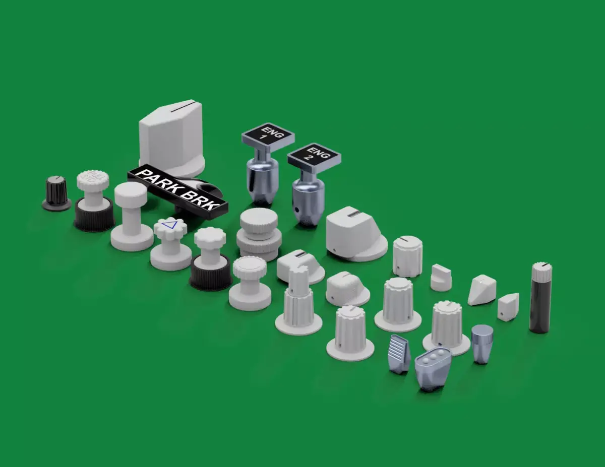 Airbus Knob 3D print model