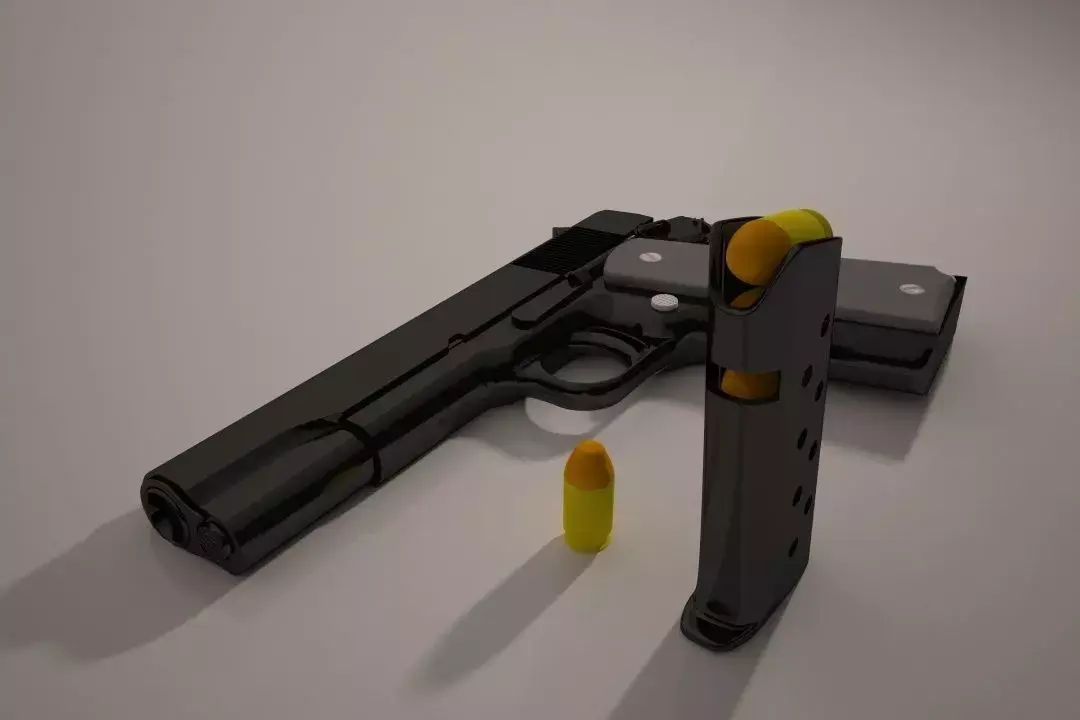 Colt 1911 3D model get