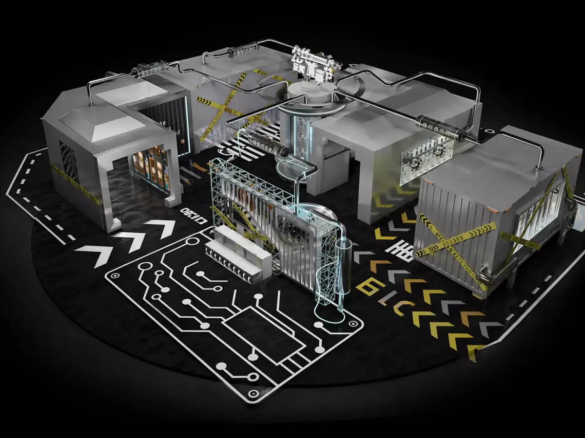 CoreLink Future Data Factory 3D model