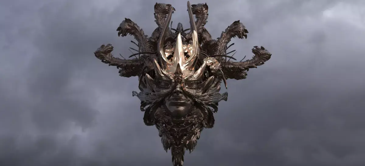 Baroque Cult Mask   3D model