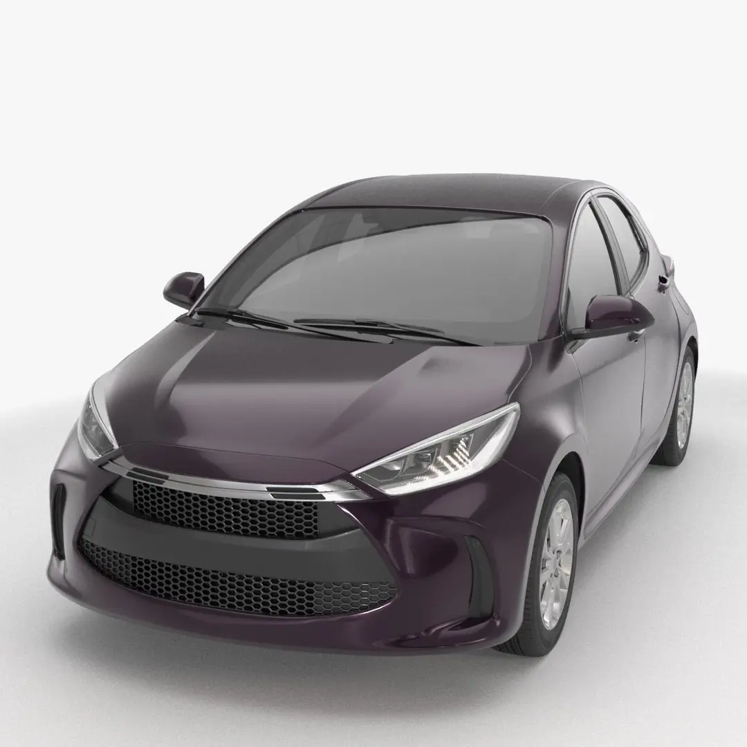 Generic Hatchback 02 3D model