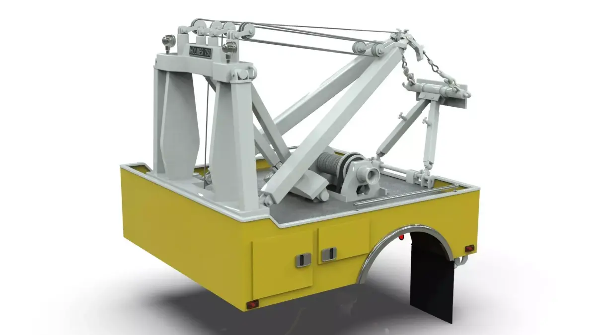 Holmes 750 Wrecker   Tow Truck Equipment for Classic Trucks  3D model