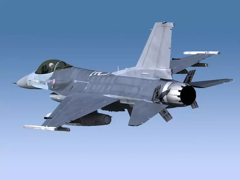 F-16 General Dynamics 3D model