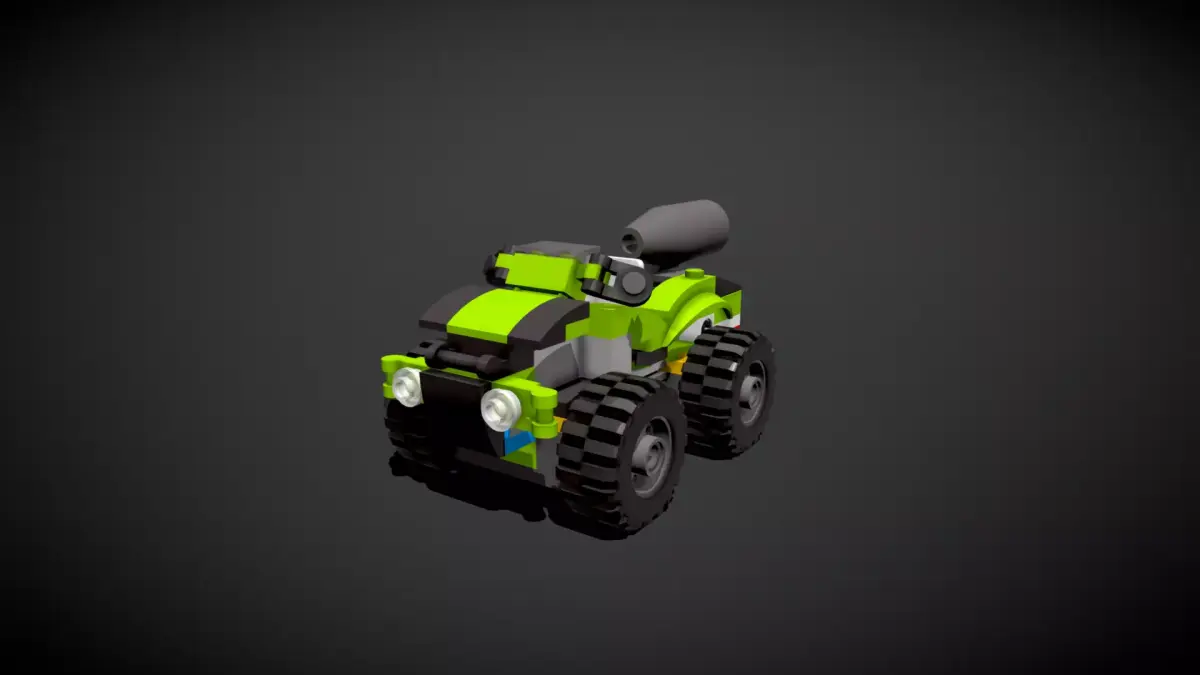 Lego Rocket Rally Buggy 3D model