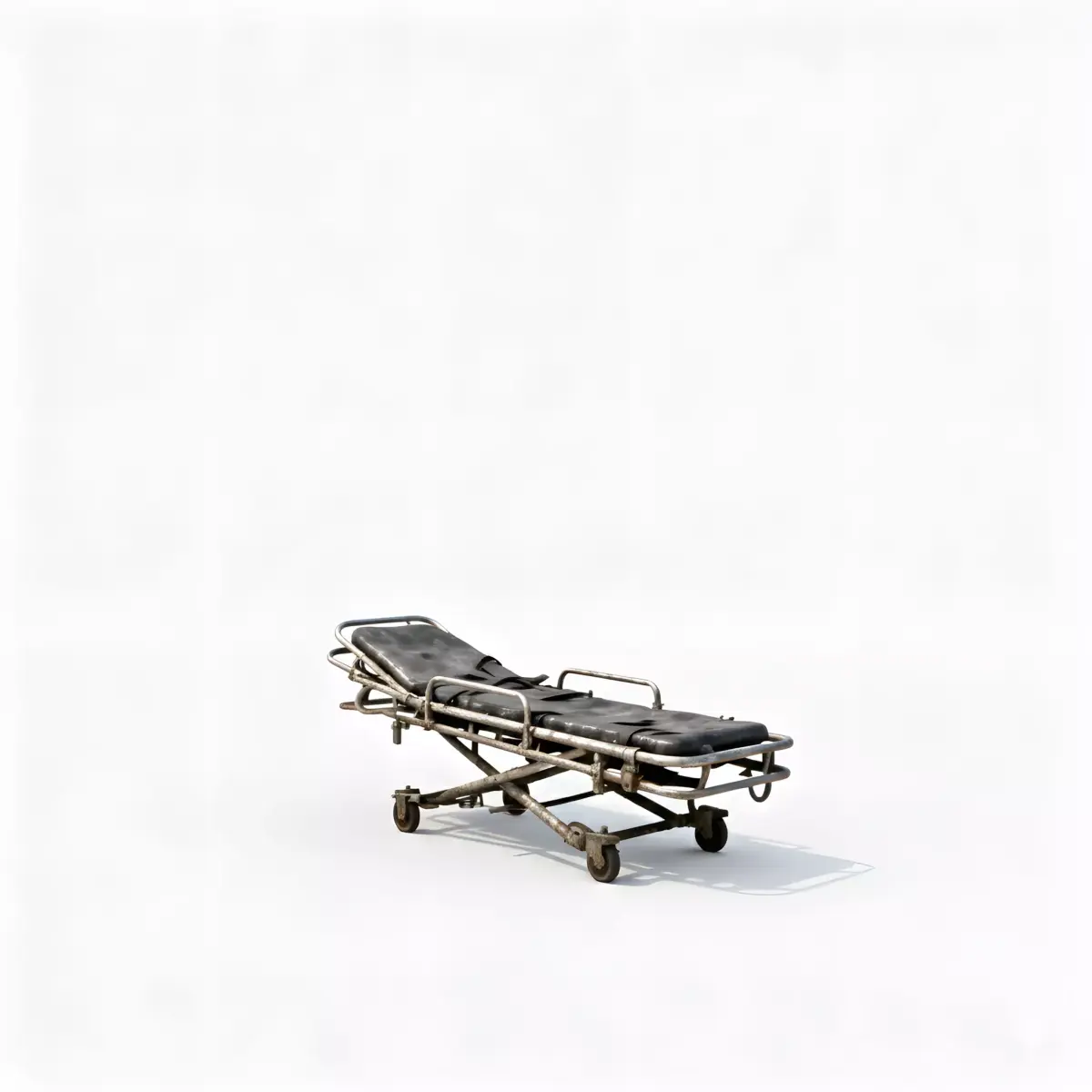 Last Rites Ruined Medical Gurney 3D Model Low-poly 3D model