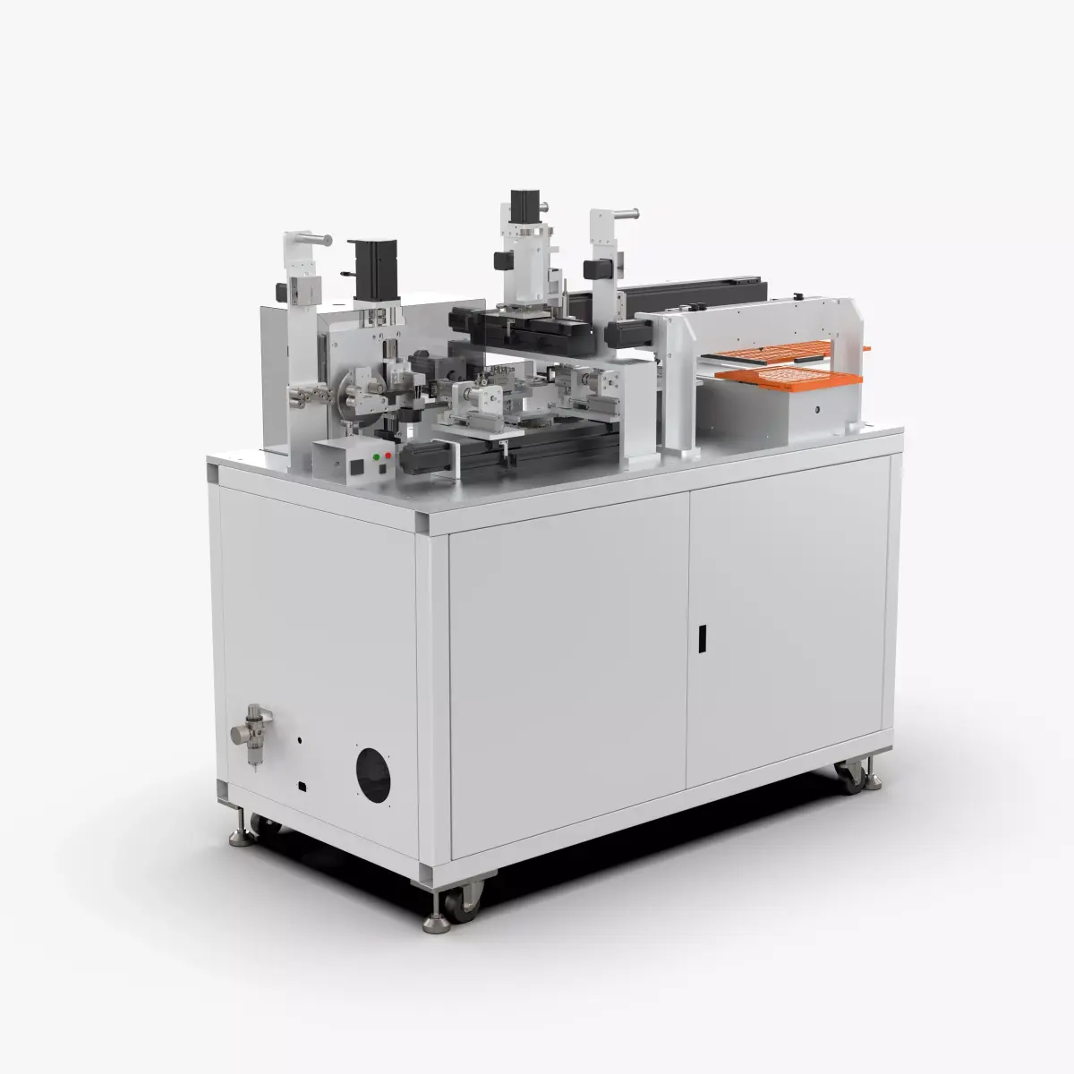 Fully Automatic Dipping Tin Soldering Machine 3D model