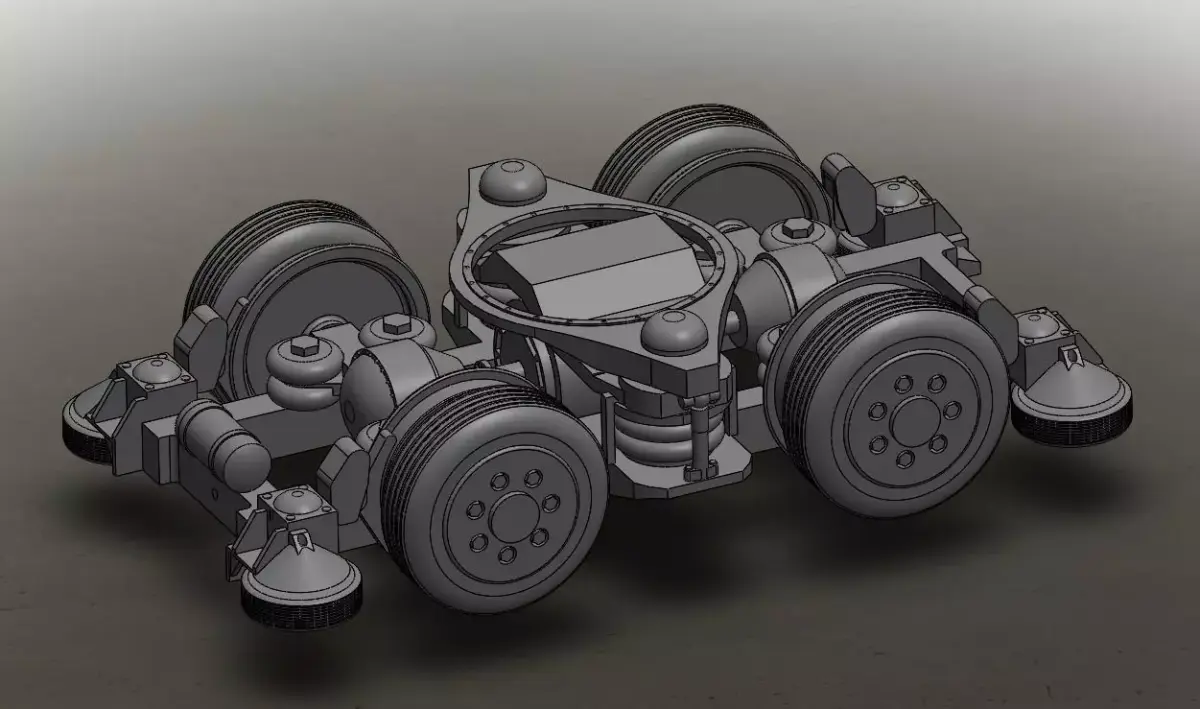 MP-89 BOGIE CL449 3D model