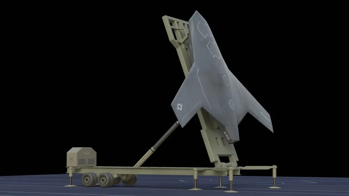 XBAT Drone 3D model