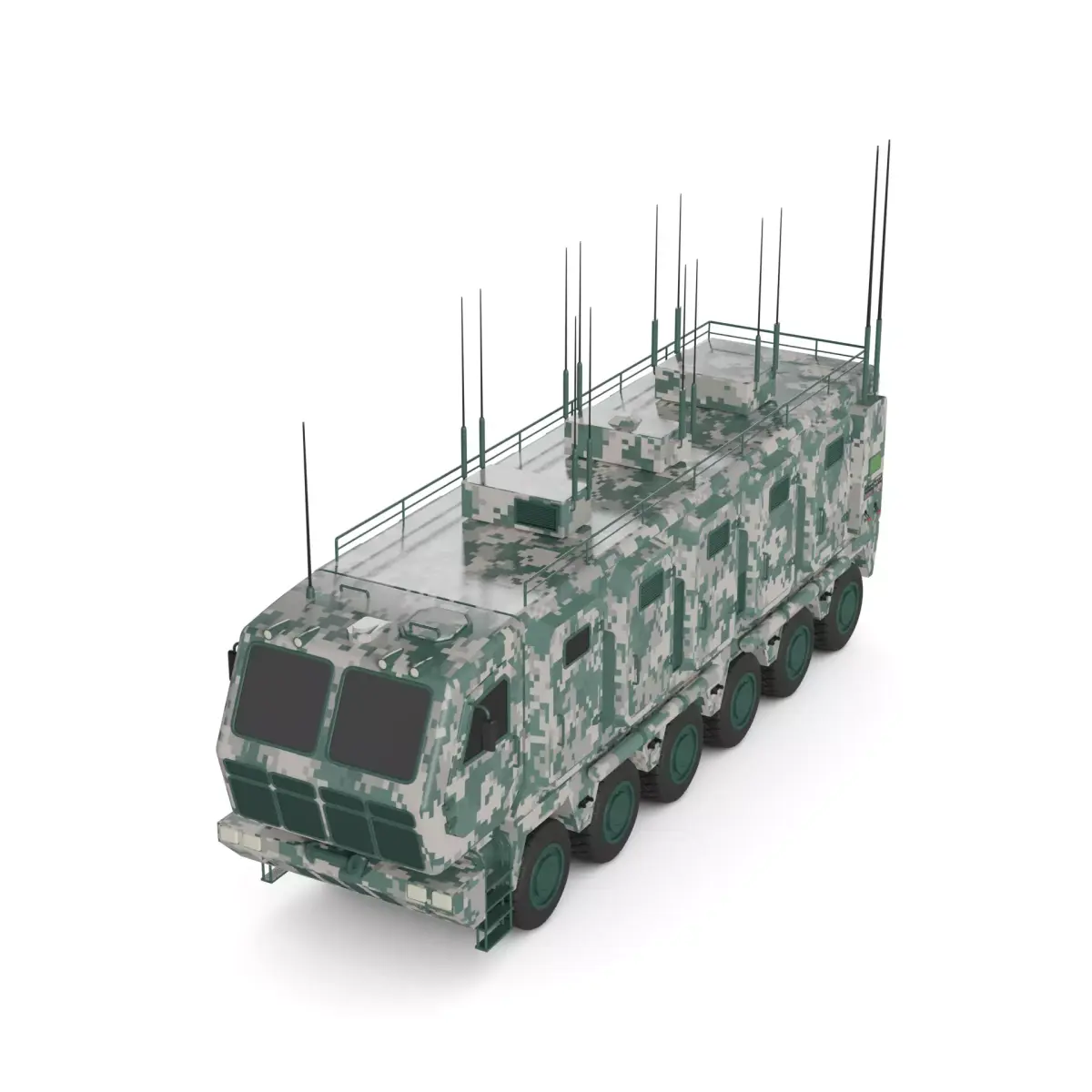 Mobile Command Center 3D model buy