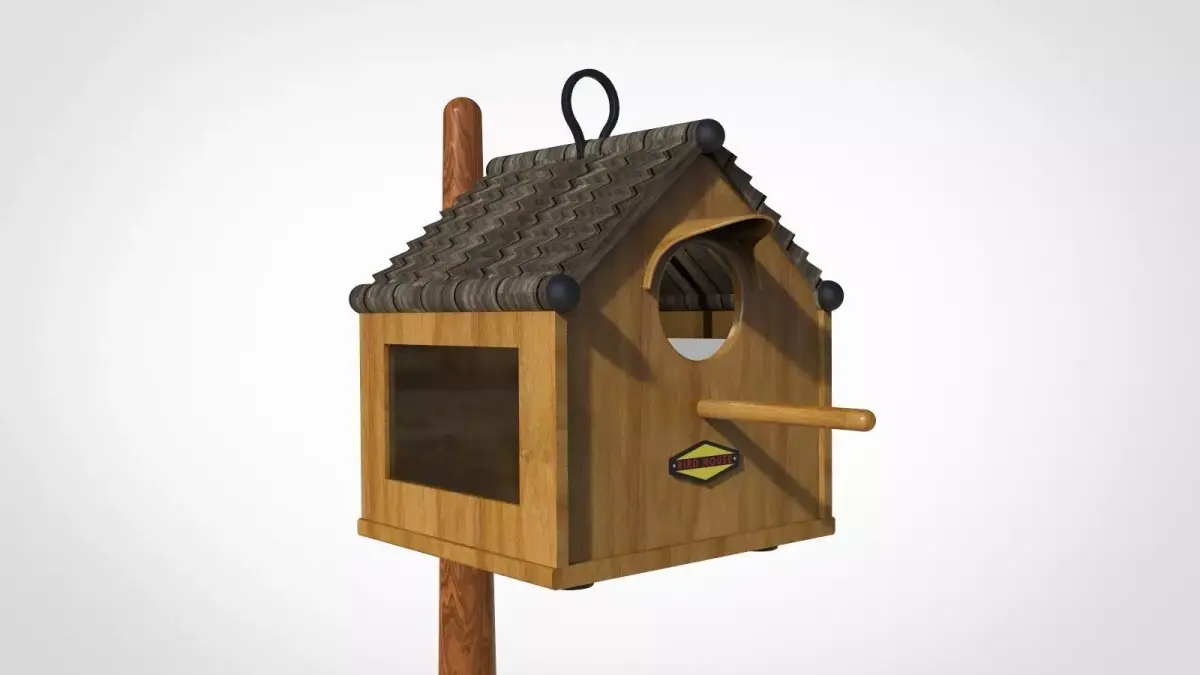 Nest House -  bird house 3D model