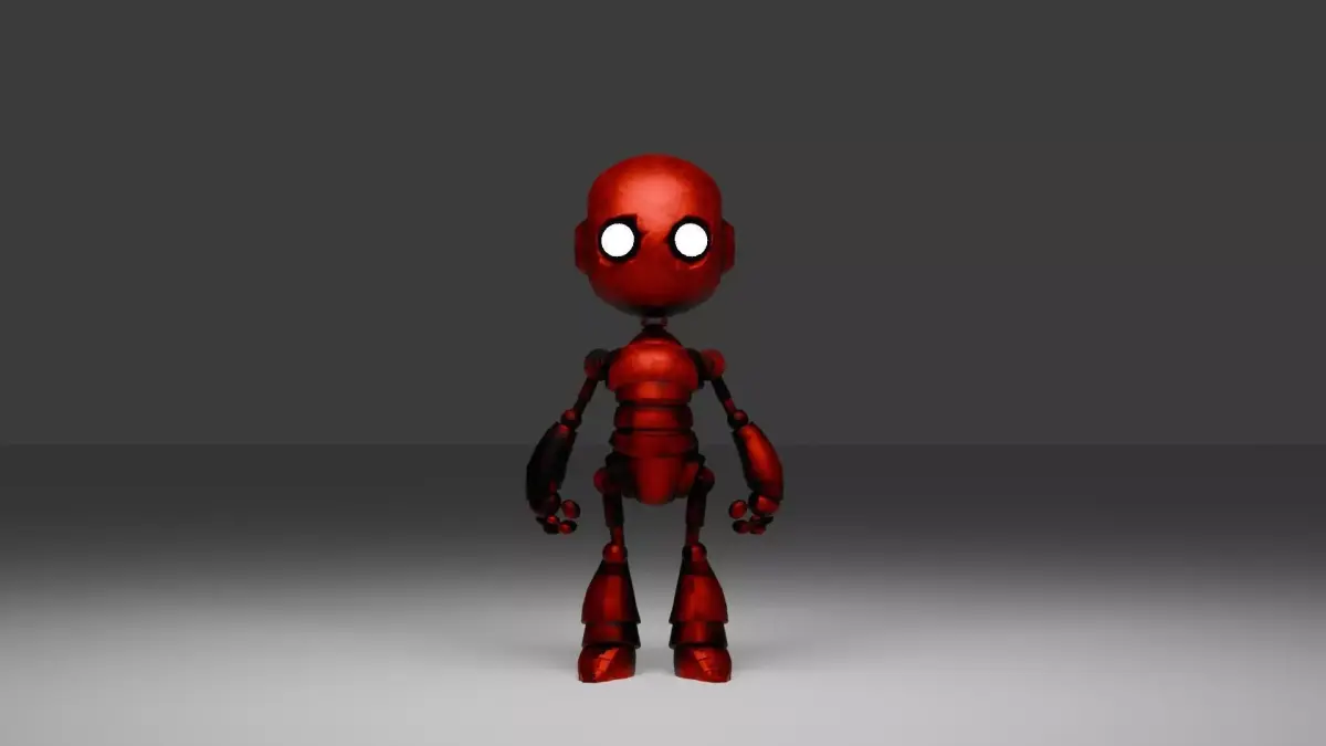 Robot Free 3D model 7