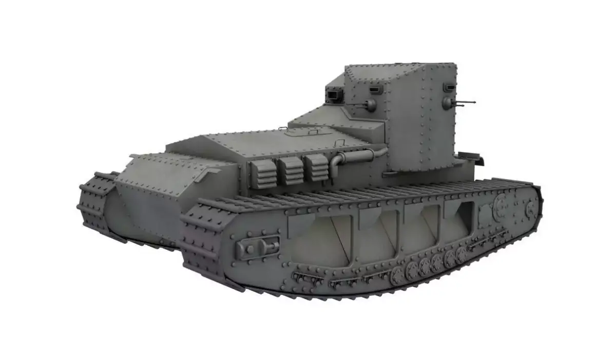 Medium Mark A Whippet 3D model