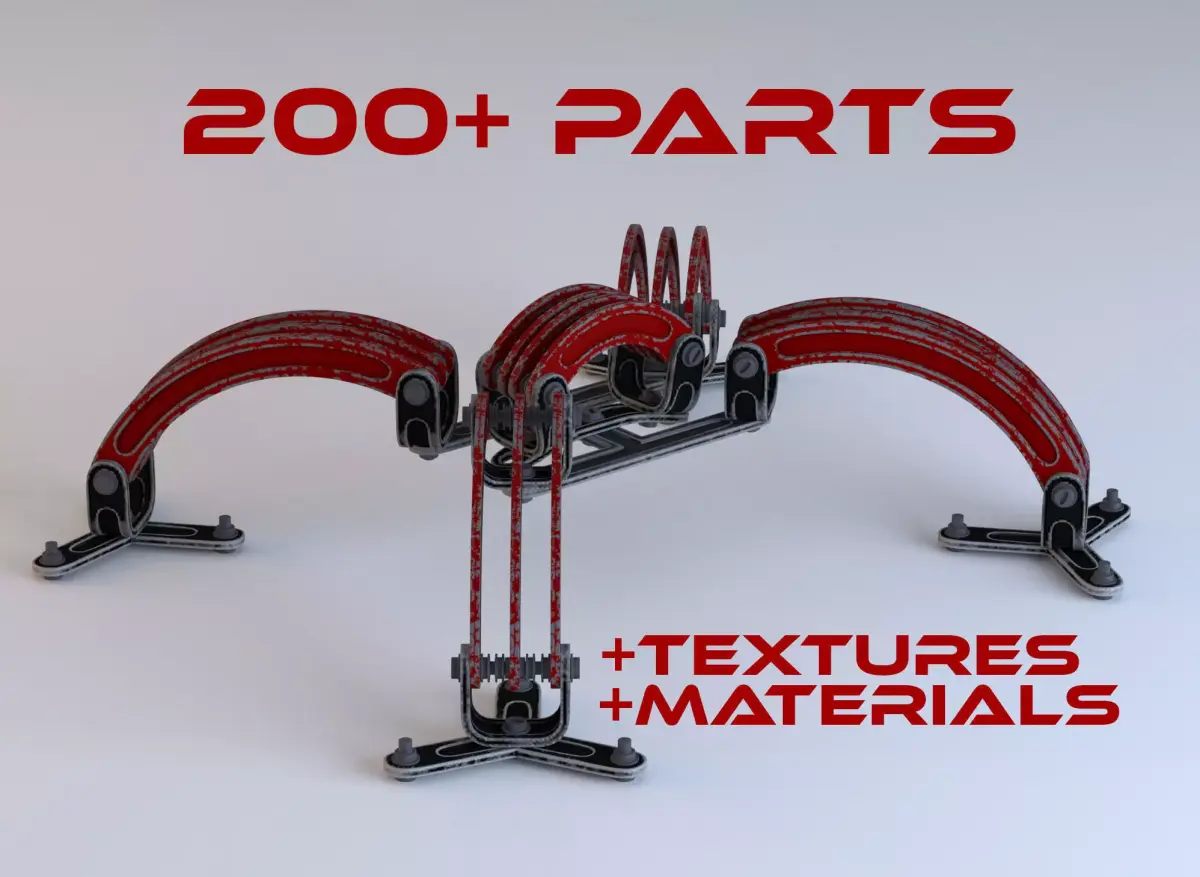 Details for Constructor Games or print Low-poly 3D model