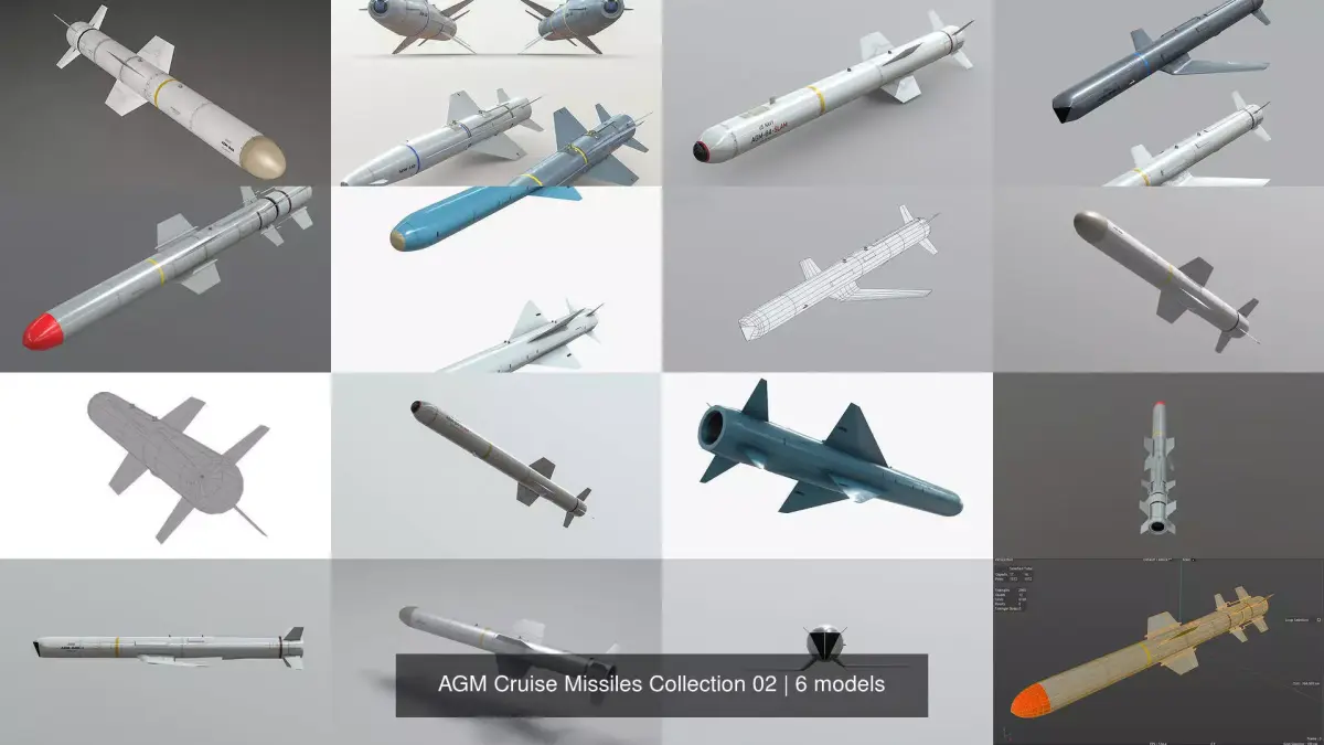 AGM Cruise Missiles Collection 02 