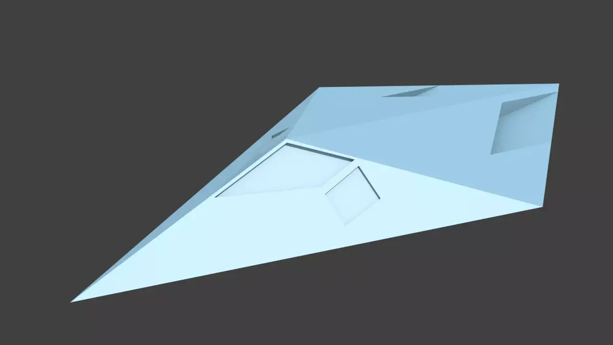 Lockheed Hopeless Diamond 3D print model