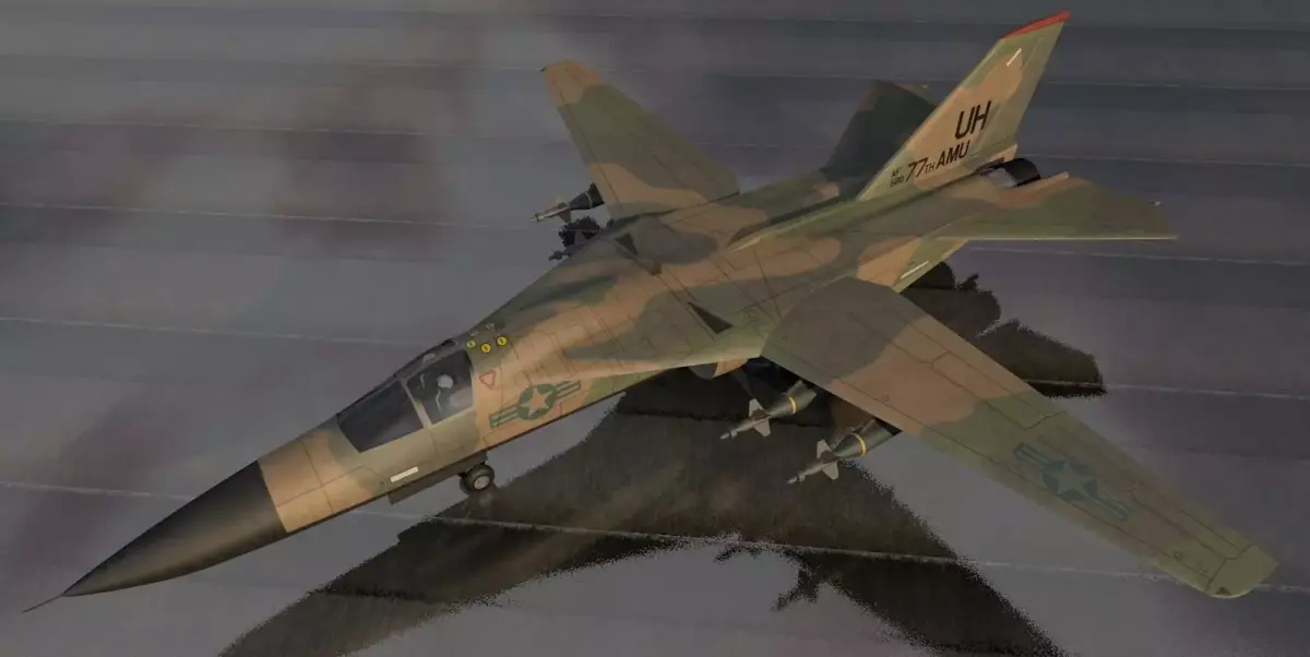 General Dynamics F-111 Aardvark 3D model