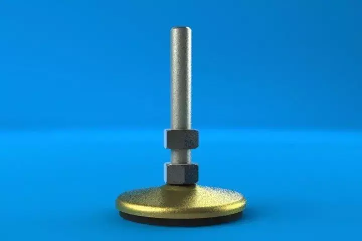 Footpad metal stand Free 3D model