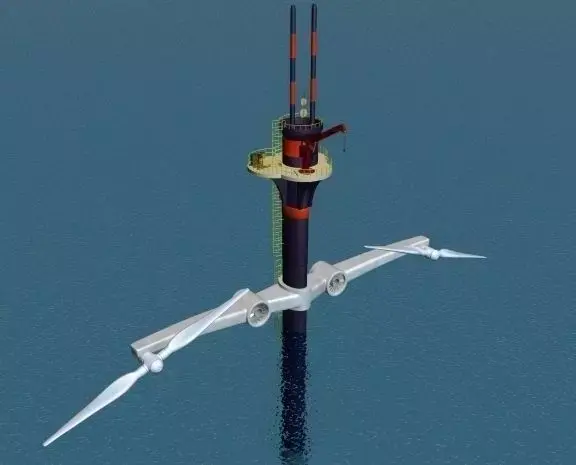 Tidal Generator 3D model