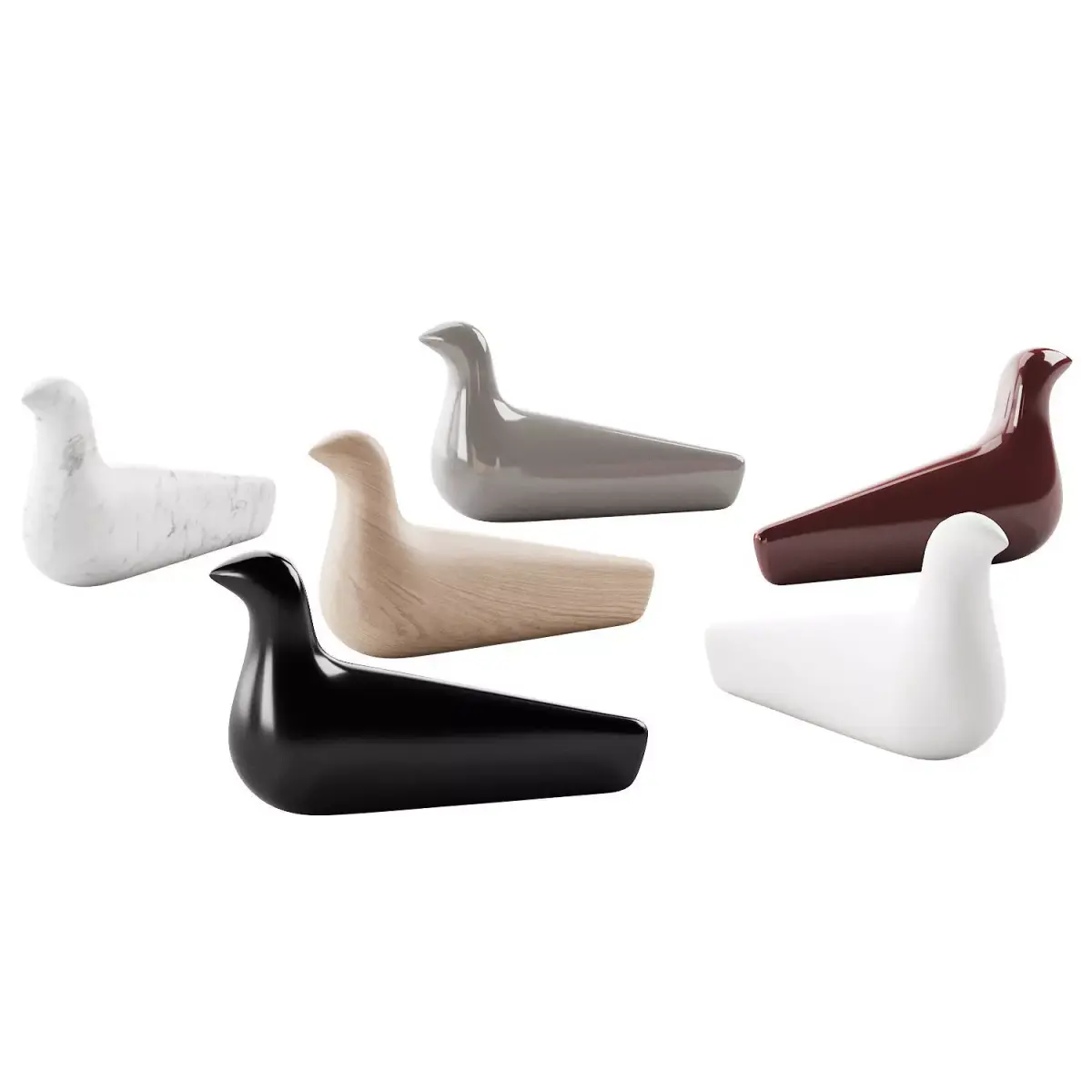 018 Vitra LOiseau bird by Ronan and Erwan Bouroullec  3D model