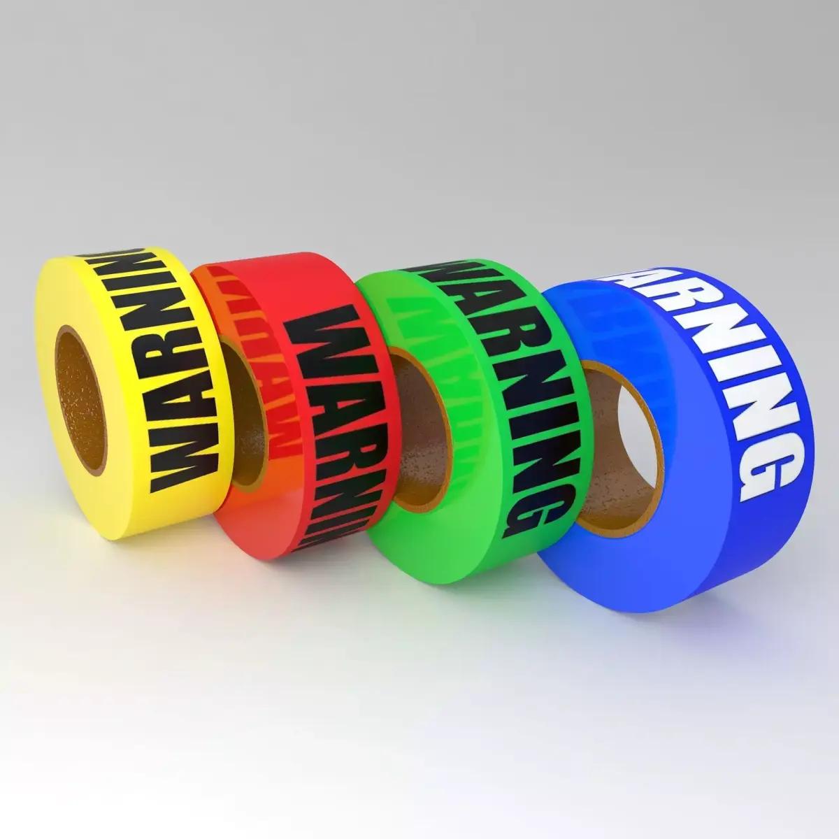 WARNING Tape Collection 3D model
