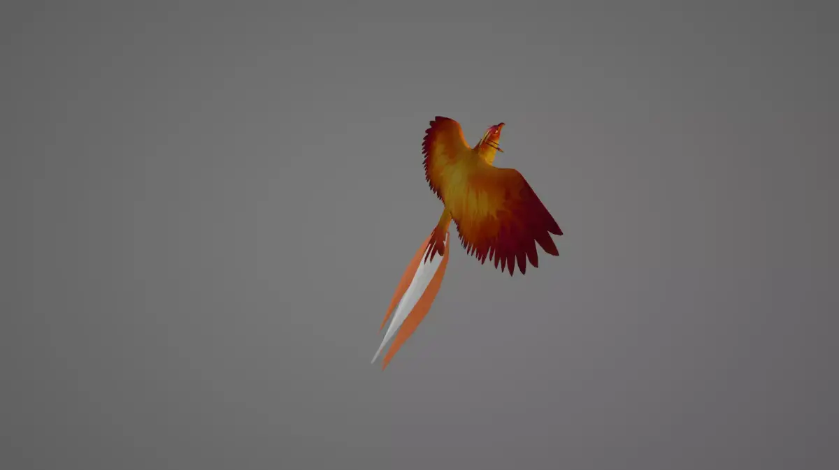 bird  hell bird 3D model