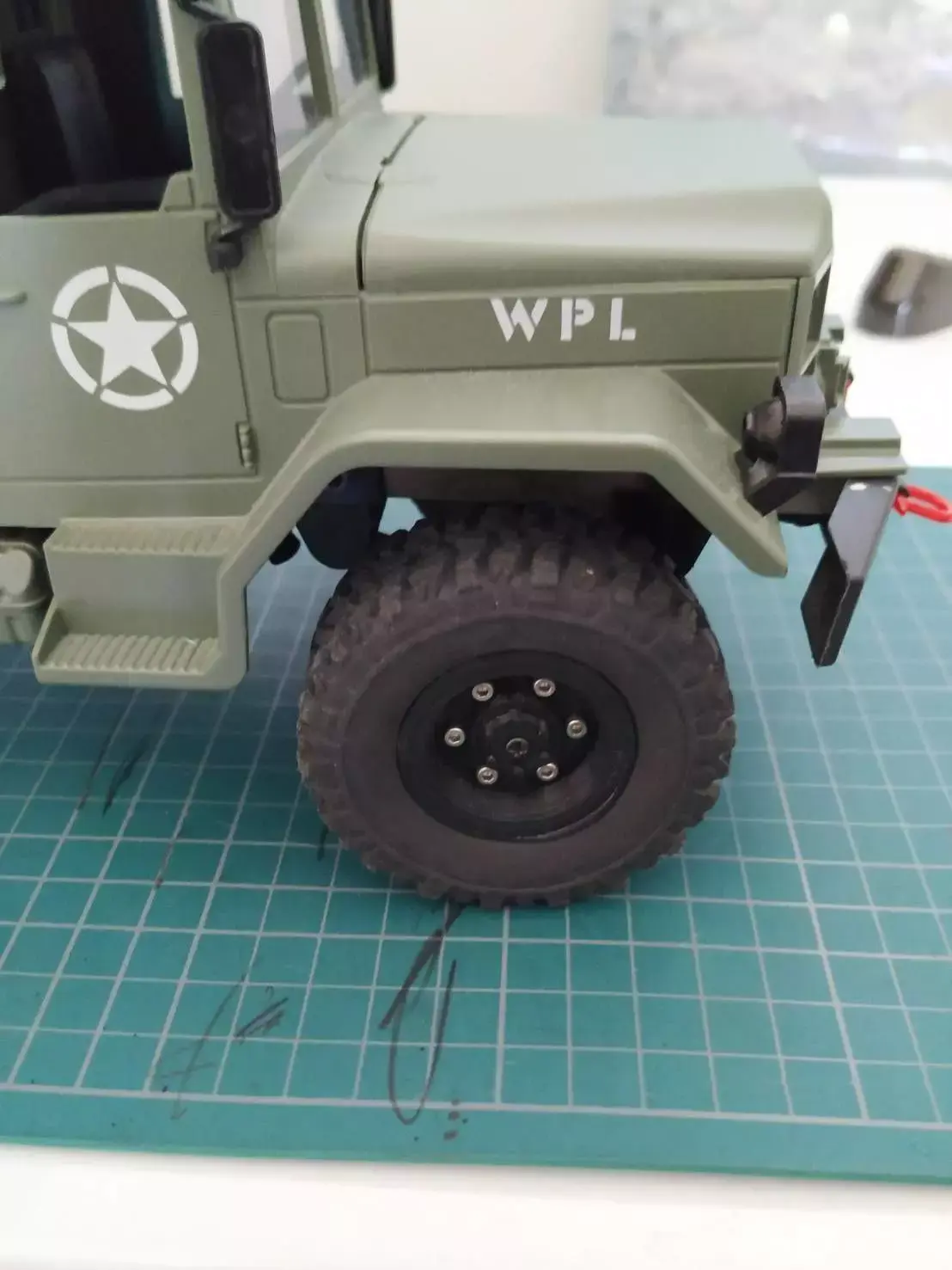 Beadlock wheel Military Truck WPL B 6x6 Free 3D print model