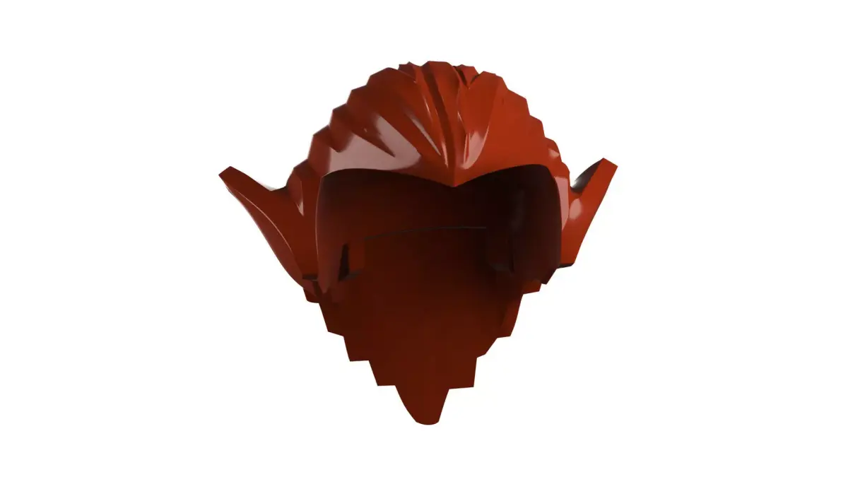 Custom3Dprint Minifigure Accessory - Minifigure Hair S2 - 024 3D print model