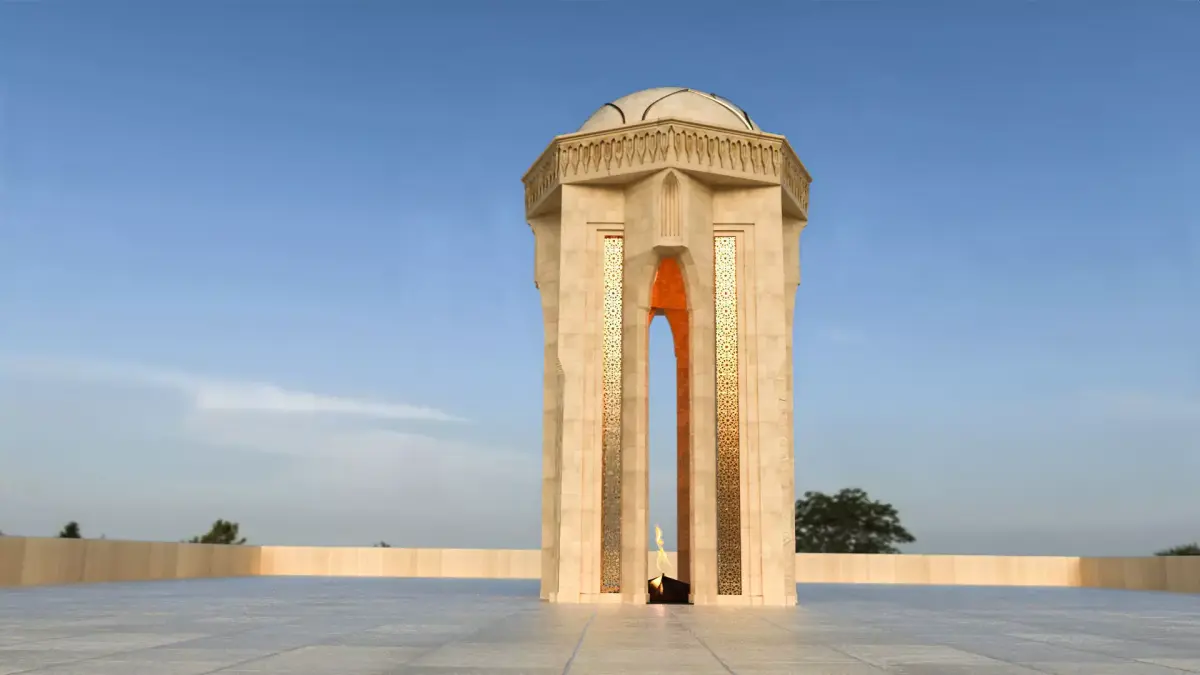 Shahidlar Monument 3D model
