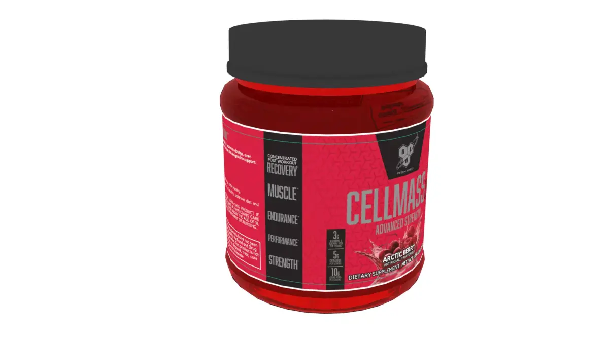 BSNCellMass vitamin supplement Low-poly 3D model