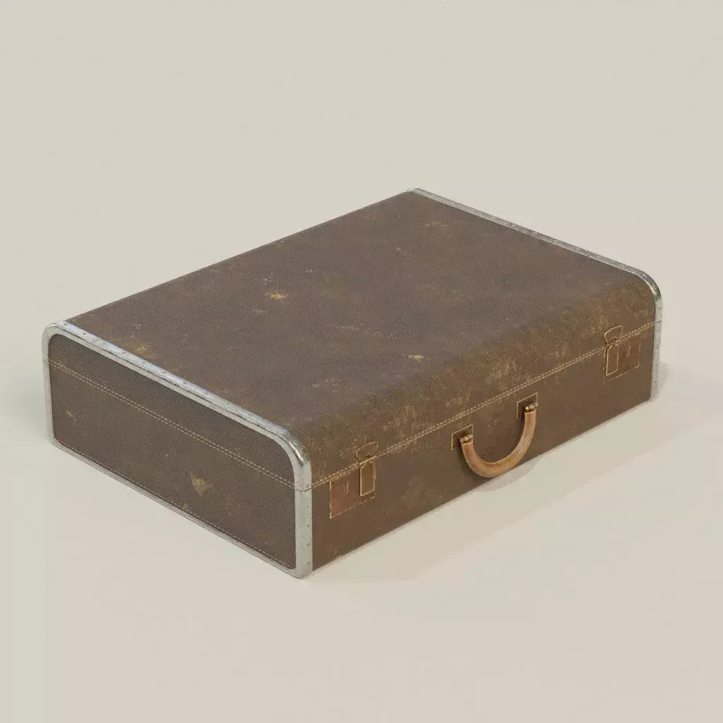 Old Suitcase Ver03 Free 3D model