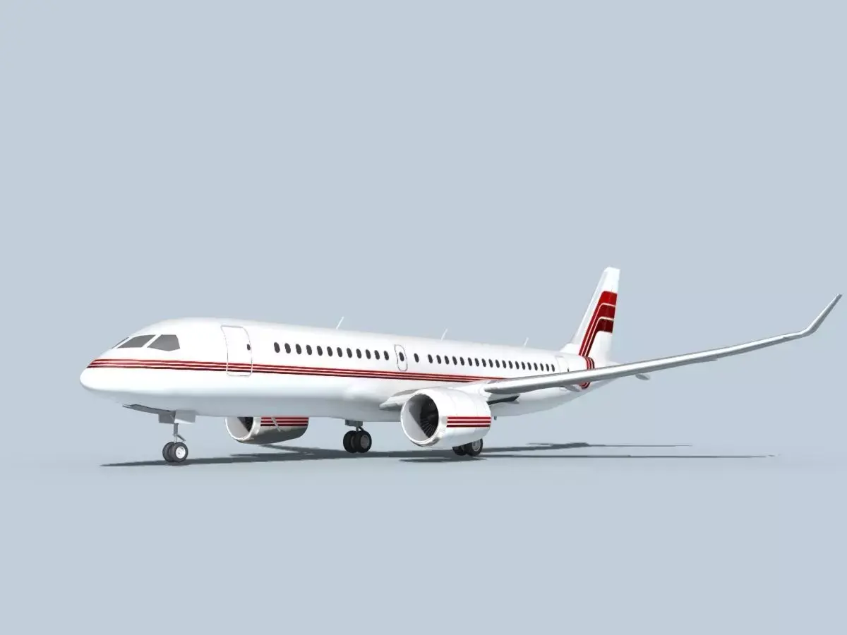 Bombardier CS100 Corporate 1 3D model