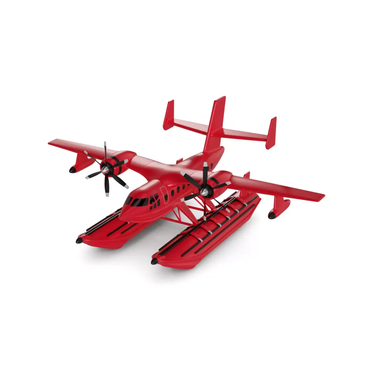 Seaplane 3D model 3