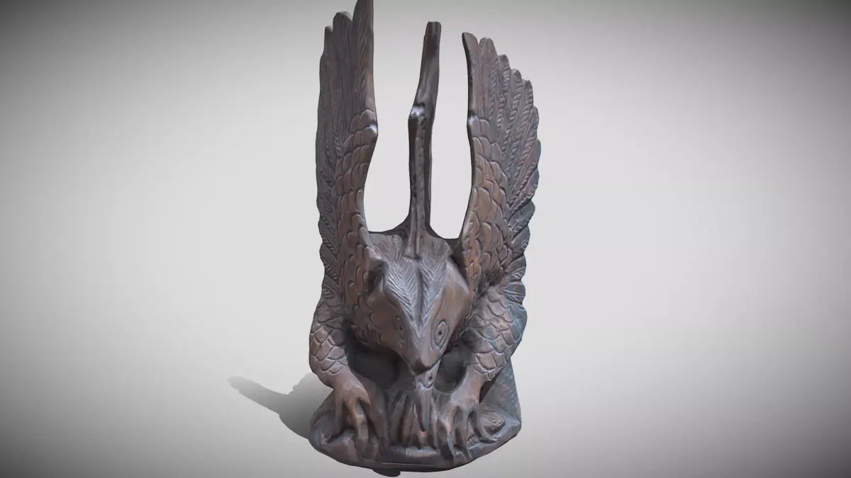 The Hawk Low-poly 3D model