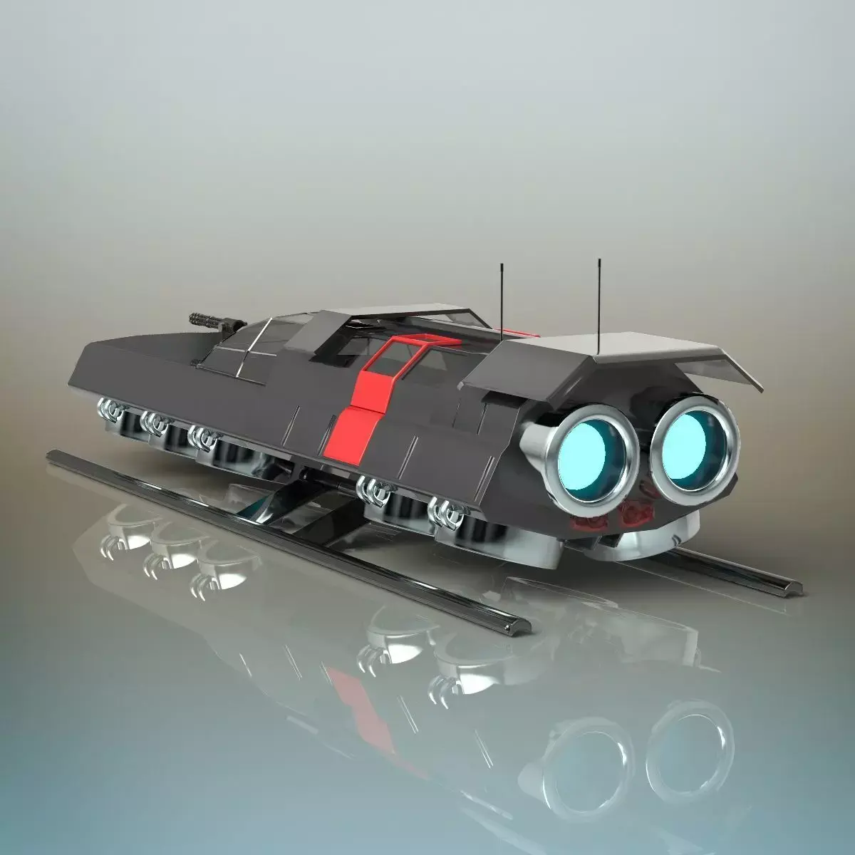 Battle Shuttle 3D model