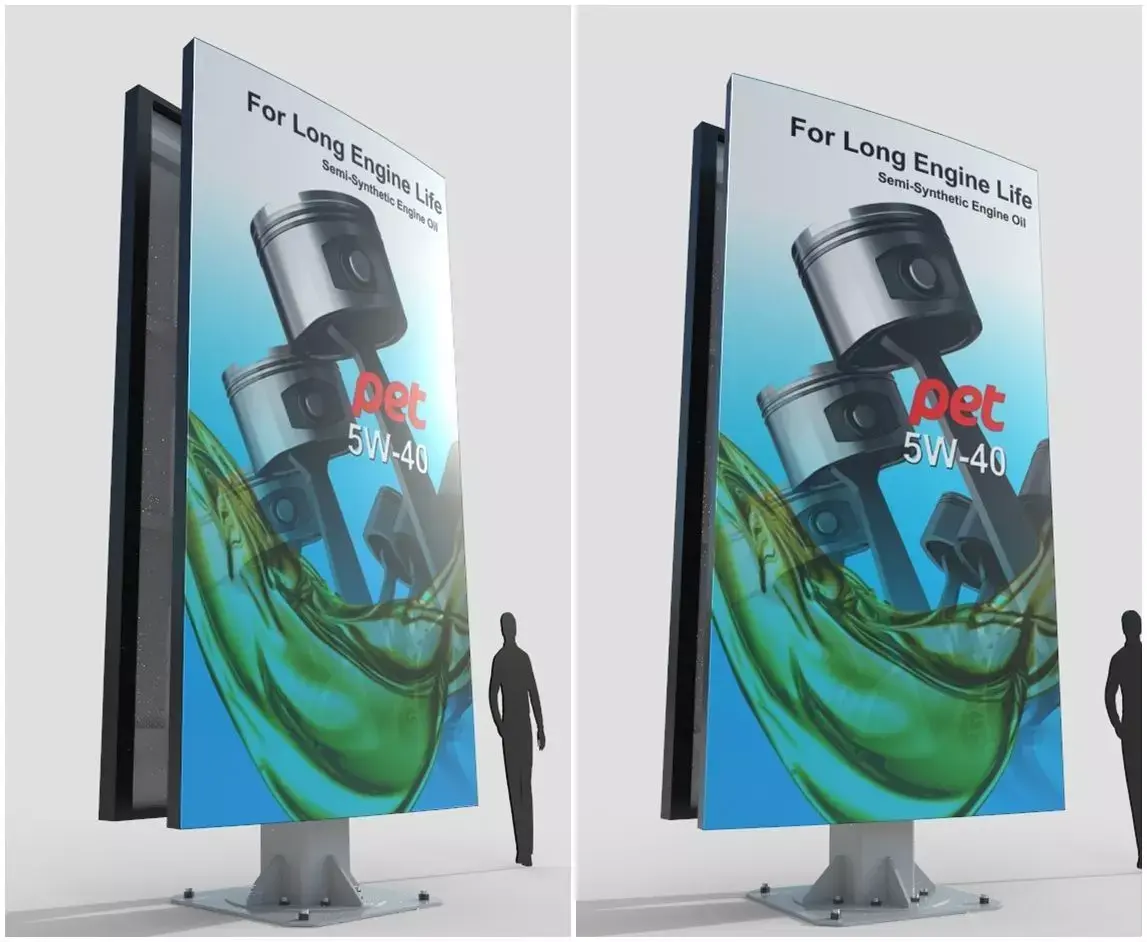 Billboard M7 Low-poly 3D model