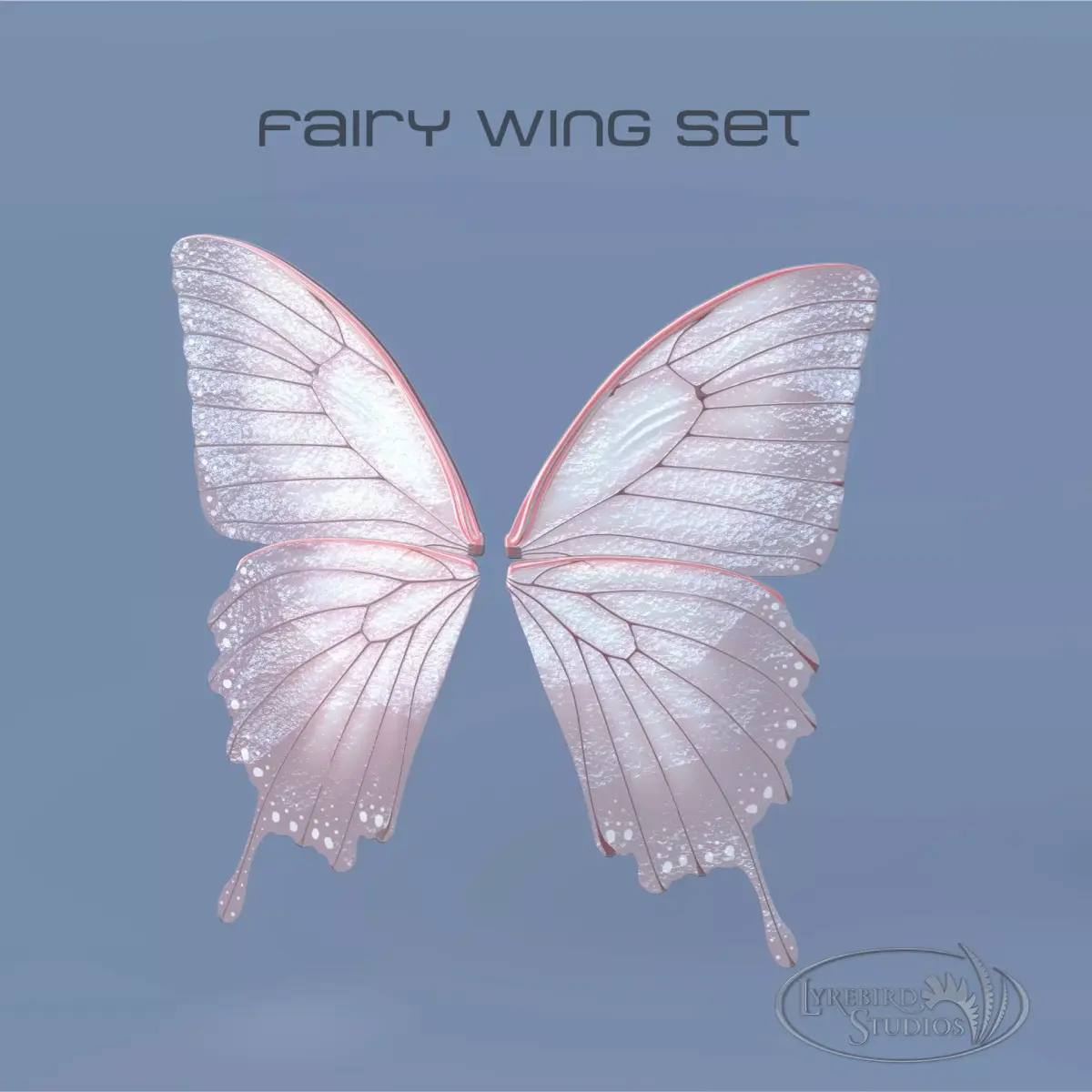 Fairy or Butterfly Wings Set B 3D model