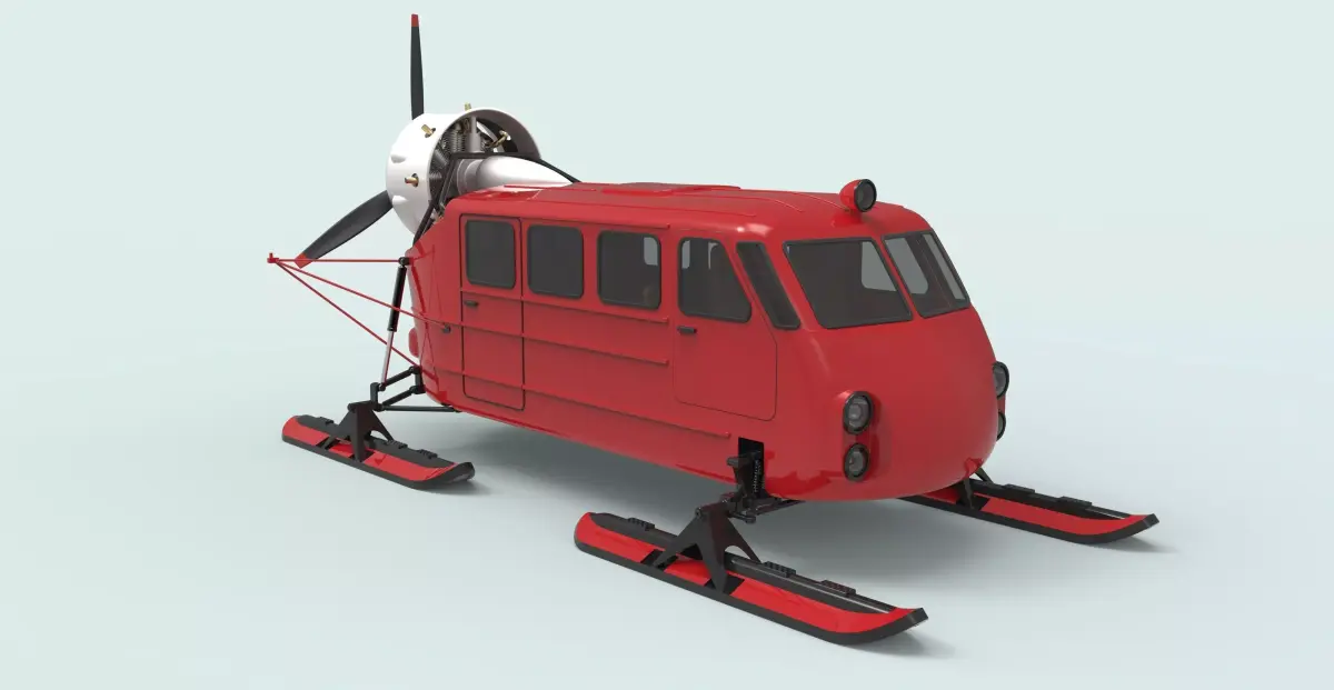 Aerosleds Ka-30 3D model