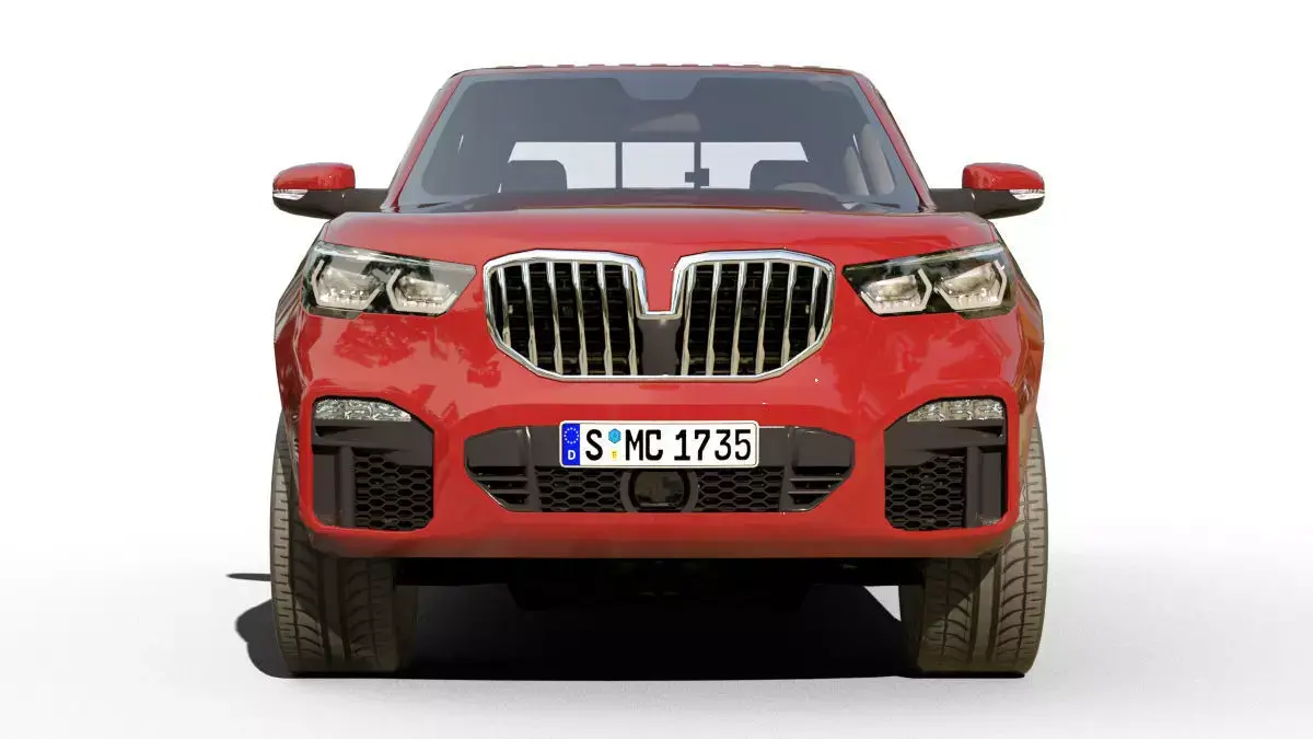 Generic Pickup v14 Low-poly 3D model