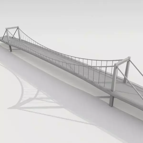 Elizabeth Bridge 3D model